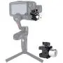 NICEYRIG Gimbal Mounting Clamp with 3.5 OZ Counterweight for DJI Ronin S/SC, Zhiyun Weebill/Crane Series - 324