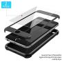 ORETECH iPhone 6S Plus Case, iPhone 6 Plus/6S Plus Case with [2 x Tempered Glass Screen Protector] 360° Shockproof Protective Hard PC+Soft TPU Silicone Cover for iPhone 6 Plus/6s Plus - 5.5 Black