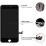 FFtopu iPhone 7 Plus Screen Replacement Black 5.5, LCD Display and 3D Touch Screen Digitizer Replacement Full Assembly for iPhone 7 Plus Screen with Repair Tool Kit