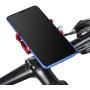 Enrilior GUB Mountain Bicycle Motorcycle Mobile Phone Camera Holder Mount Bracket Cycling (Red)