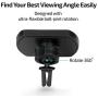 PITAKA Magnetic Mount [MagEZ Mount]-Premium Luxury 360 Degree Rotation Long Life Claw Air Vent Car Mount Cell Phone Holder for Smartphones