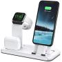 Conido 3 in 1 Charging Station for Apple Products, Stand for Apple Watch Series 5/4/3/2/1, AirPods Pro/2/1 Charging Dock, Charger Station for iPhone SE New/11Pro Max/XS Max/XR/8 Plus/7 Plus/6S Plus