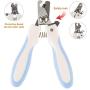 Qucey 4CR Stainless Steel Grooming Scissors Kit for Dogs, Professional Curved, Thinning, Straight Scissors with Comb, Nail Clipper and Nail File 7 in 1 Grooming Shears for Dogs and Cats