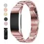 Jiarusig Compatible with Fitbit Charge 2 Bands, Stainless Steel Metal Bands Strap Men Women Replacement Bracelet Small Large Wristband Accessories Band Compatible with Fitbit Charge 2, Rose Pink Jiarusig Compatible with Fitbit Charge 2 Bands, Stainless Steel Metal Bands Strap Men Women Replacement Bracelet Small Large Wristband Accessories Band Compatible with Fitbit Charge 2, Rose Pink
