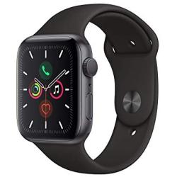 Apple Watch Series 5 (GPS, 44mm) - Space Gray Aluminum Case with Black Sport Band