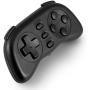 Bewinner Mini Game Controller, Portable Bluetooth Wireless Controller for Mobile Phone, Tablet, TV Box, PC Mini Gamepad Handle for iOS Android Windows, Multimedia Controller(Black)