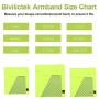 Bivilictek Cell Phone Armband for Phone Running Armband Sleeve Holder for iPhone X/XS/XR/Max/Plus & Samsung Galaxy S10/S9/Plus with Mp3 Key Holder (Green Small)
