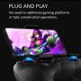 Greaked Wireless Bluetooth Gamepad Pubg MOBA Mobile Phone Game Android iOS Direct Connection Controller Mobile Joystick Black