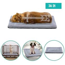 PETCIOSO Summer Super Soft Dog & Cat Crate Bed -Fluffy Pet Bed All Season-Machine Wash & Dryer Friendly-Anti-Slip Pet Beds（NOT for Chewer）