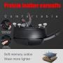 CLEVO Gaming Headset, PC Headphone with Microphone Stereo Sound for PS4 Xbox One PC Noise Cancelling Over-Ear Headphones with Mic 3.5mm Jack Volume Control LED Light