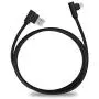 [5 Pack: 3ft/3ft/6ft/6ft/10ft] 90 Degree Gaming Cable Apple MFi Certified High-Speed Charging Cord Durable for iPhone Xs Max/Xs/XS Max/XR/X / 8/8 Plus / 7/7 Plus, and More (Black)