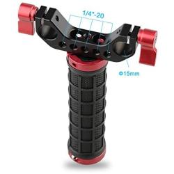 CAMVATE Single Mid-Handle Handheld Camera Stabilizer with 15mm Rod Clamp for Camera Hand Grip Stabilizer
