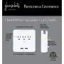 Glamsockets Decorative Wall Mount Surge Protector with 3 Outlets, Dual USB Charging Ports and Phone Holder - USB Charging Center/Multi Function Wall Tap (Abstract Vines) Glamsockets Decorative Wall Mount Surge Protector with 3 Outlets, Dual USB Charging Ports and Phone Holder - USB Charging Center/Multi Function Wall Tap (Abstract Vines)