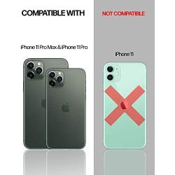 Power Theory iPhone 11 Pro & iPhone 11 Pro Max Camera Lens Protector - Easy Installation [Premium Tempered Glass] [Midnight Green]