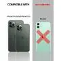 Power Theory iPhone 11 Pro & iPhone 11 Pro Max Camera Lens Protector - Easy Installation [Premium Tempered Glass] [Midnight Green]