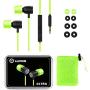 Wired Earbuds - LUDOS Ultra in Ear Headphones with Microphone, Earphones with Mic and Volume Control, Memory Foam, Reinforced Cable, Bass Compatible with iPhone, Apple, iPad, Computer, Laptop, PC
