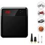 fannuoyi Portable Air Compressor Tire Inflator Air Pump for Car Tires DC 12V Tire Pump with LED Light for Automobiles Bike Motorbike Basketball Inflatables