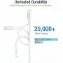 POWERADD Lightning Cable 6.6ft MFI Certified iPhone Charger USB Charging/Sync Lightning Cord 8 Pins Compatible with iPhone SE 11 11 Pro 11 Pro Max Xs MAX XR X 8 7 6S 6 5, iPad and More