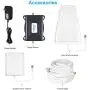 Cell Phone Signal Booster Home Verizon Cell Phone Extender 4G LTE Signal Booster 700mhz Band 13 Verizon Cell Signal Booster Amplifier Straight Talk Verizon 4G LTE Network Extender Cell Reception/Calls