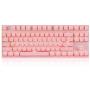 MOTOSPEED 2.4GHz Wireless/Wired Mechanical Keyboard 87Keys Led Backlit Red Switches Type-C Gaming Keyboard for Gaming and Typing,Compatible for Mac/PC/Laptop