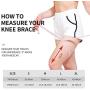 Compression Kneepads-Knee Brace for Men and Women-Supports Running, Volleyball, Running, Meniscus Tearing, Cycling and Sports(Red M)