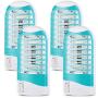 Bug Zapper Indoor Plug in, Indoor Mosquito Zapper for Home, Electric Mosquito and Gnat Trap Killer Lamp Eliminates Flying Pests 4 Pack