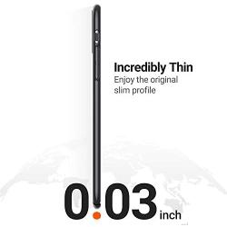 TORRAS Slim Fit iPhone 11 Pro Max Case, Hard Plastic PC Super Thin Mobile Phone Cover Case with Matte Finish Coating Grip Compatible with iPhone 11 Pro Max 2019, Space Black