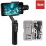 CINEPEER C11 3-Axis Gimbal Stabilizer for Smartphone, Powered by ZHIYUN-Gimbal for iPhone-Android Video Recording with Handbag,Dolly Zoom, Timelapse, Panorama