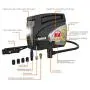Tire Inflator, Arteck Portable 12V DC Tire Air Compressor Pump 150 PSI, Portable Digital Auto Tire Inflator with Gauge for Car, Bicycle, Motorcycle, Basketball and Others