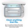 PhoneSoap 3 UV Smartphone Sanitizer & Universal Charger | Patented & Clinically Proven UV Light Disinfector | (White)