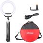 Zomei Dimmable Ring Light 16-Inch Led Beauty Makeup Photography Fill Light with Foldable Tripod Stand Cellphone Holder for Camera Phone YouTube Live Streaming Selfie Video Studio Shooting