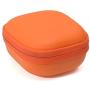 Bright Orange Protective Case for Bose SoundLink Micro Bluetooth Speaker, Best Color and Shape Matching, Featured Secure and Easy Pulling Out Strap Design, Mesh Pocket for Cable and accessorie