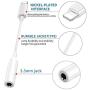 [Apple MFi Certified] Lightning to 3.5mm Headphone Jack Adapter, 2 Packs of iPhone Dongle Earplug Jack Aux Connector Cable, Compatible with iPhone 7/7 Plus/8/8 Plus/X/Xs/Xs Max/XR 11 Support iOS 13