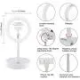 Selfie Ring Light with Tripod Stand with Phone Holder for, Live Stream,Self-Portrait Shooting (White,1 X Fill Light + 1 X Stand, 10.2in) Selfie Ring Light with Tripod Stand with Phone Holder for, Live Stream,Self-Portrait Shooting (White,1 X Fill Light + 1 X Stand, 10.2in)