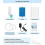 AT&T Verizon Cell Phone Signal Booster for Home/Office - Boost 4G LTE Data Dual 700MHz Band 12/17/13 Cell Phone Booster Repeater - 65dB ATT T-Mobile Mobile Signal Booster Amplifier & Powerful Antenna
