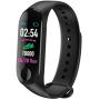 Mcree Smart Band Watch Bracelet Wristband Fitness Tracker Blood Pressure HeartRate M3(Black)