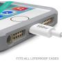 Short Lightning Cables, USB Charging Data Cord Compatible With iPhones, iPads, and iPods [3-Packs]