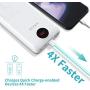 ROMOSS USB C Power Bank, 30000mAh PD Portable Charger 18W 3 Outputs and 3 Inputs External Battery Packs Compatible for iPhone Xs Max, iPad Pro, Nintendo Switch, Samsung S8 and Other Smart Devices