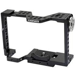 CAMVATE Quick Release Camera Cage with Rosette Attachment for a7 II, a7R II, a7S II，a7 III, a7R III, a9 Series