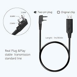 Tenway Baofeng USB Programming Cable Win 7/10, 64Bit for Baofeng Radio UV-5R, BF-888S, H-777 with Driver CD