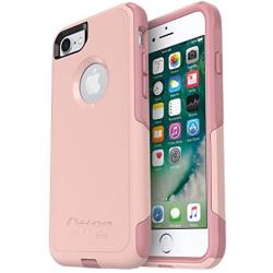 OtterBox COMMUTER SERIES Case for iPhone SE (2nd gen - 2020) and iPhone 8/7 (NOT PLUS) - Retail Packaging - BALLET WAY (PINK SALT/BLUSH), Single