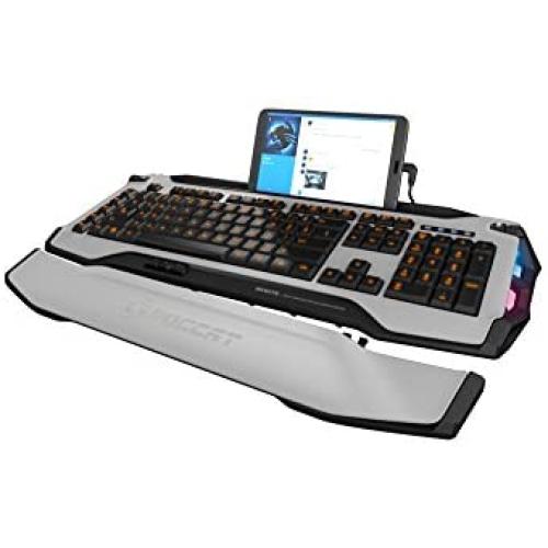 ROCCAT SKELTR Bluetooth Smart Communication RGB Gaming Keyboard, White