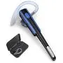 Bluetooth Headset, COMEXION Wireless Business Earpiece V4.1 Lightweight Noisy Suppression Bluetooth Earphone with Microphone for Phone/Laptop/Car(Blue+Case) Bluetooth Headset, COMEXION Wireless Business Earpiece V4.1 Lightweight Noisy Suppression Bluetooth Earphone with Microphone for Phone/Laptop/Car(Blue+Case)