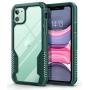 MOBOSI Vanguard Armor Designed for iPhone 11 Case, Rugged Cell Phone Cases, Heavy Duty Military Grade Shockproof Drop Protection Cover for iPhone 11 6.1 Inch 2019 (Green)