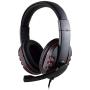 PS4 Headset, 3.5Mm Wired Gaming Headset with Microphone, Conversion Line, Bass Stereo Surround for Tablet Laptop Smartphone Xbox, PC Gaming Headphones,Red