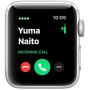 Apple Watch Series 3 (GPS + Cellular, 38mm) - Silver Aluminum Case with White Sport Band