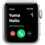 Apple Watch Series 3 (GPS + Cellular, 38mm) - Silver Aluminum Case with White Sport Band