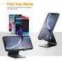 ORIbox Cell Phone Holder Black Compatible with 4~8inch iPhone 11 Pro Max/Xr/Xs Max/8/7/SE 2020, and all iPhone devise, Samsung Phone, Tablet, All Android Smartphone ORIbox Cell Phone Holder Black Compatible with 4~8inch iPhone 11 Pro Max/Xr/Xs Max/8/7/SE 2020, and all iPhone devise, Samsung Phone, Tablet, All Android Smartphone