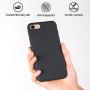 Miracase iPhone 8 Silicone Case, iPhone 7 Silicone Case Liquid Silicone Gel Rubber Case Full Body Protection Shockproof Cover Case Drop Protection for Apple iPhone 7/ iPhone 8(4.7") (Black)
