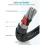USB C to USB C Cable[6.6ft+6.6ft],NIMASO 60W 3A USB C to C Fast Charging Cable Nylon Braided Cord Compatible with Samsung Galaxy S20 S10 Note10,Google Pixcel 4/3a/3/2 XL,MacBook Air,iPad Pro 2020/2018
